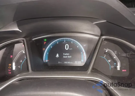 2016 Honda Civic Ex из США, поврежденный, VIN 19XFC2F79GE084158